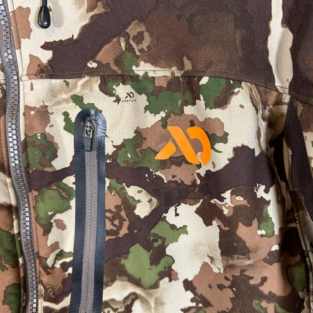 First Lite Catalyst Camo Softshell Jacket Hooded … - image 8